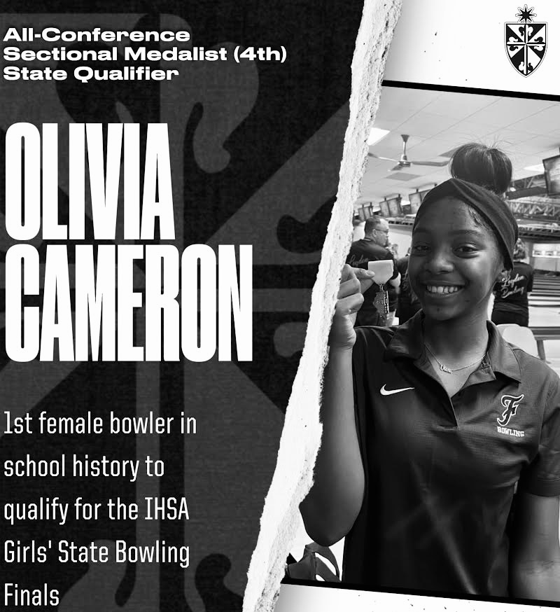Olivia Cameron Leads Girls Bowling to State!
