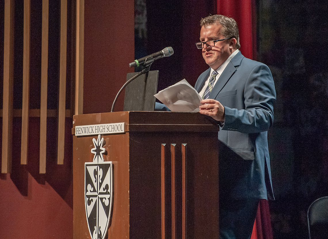 Dr. John Finan '87 Reflects on First Semester As Principal